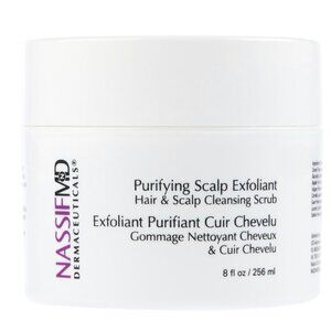 NassifMD Purifying Scalp Exfoliant Hair & Scalp Cleansing Scrub 8 oz Sealed